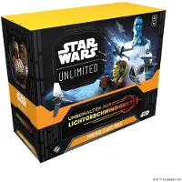 Fantasy Flight Games Star Wars : Unlimited - Présentation de pré-lancement "Passage à la vitesse de la lumière" (FR) | 6 Booster Packs
