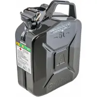 ARNOLD Jerrican métallique, 5L, noir - 6011-X1-2000