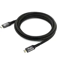 Equip 128384 câble USB USB4 Gen 2x2 3 m USB C Noir