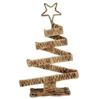 BURI Arbre décoratif de Noël en algues marines Sapin de Noël Arbre de Noël Décoration d'arbre