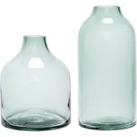 Hubsch Vaces Modestes Vert (lot De 2) | 280502