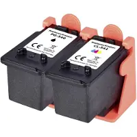 Renkforce Encre Combi Pack Remplace Canon PG-540 + CL-541 (5225B006) Compatible Combi Pack Noir, Cyan, Magenta, Jaune RF-I-C-PG540CL540BCMY2PK RF-5628790 (RF-5628790)