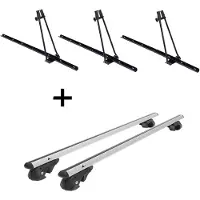 VDP 3x porte-vélos ORION + porte-bagages VDP004 XL compatible avec Subaru Forester SH à partir de '08