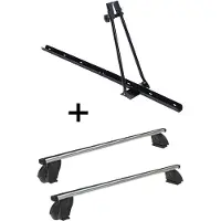 VDP Porte-vélos ORION + barres de toit K1 PRO aluminium compatibles avec Fiat Multipla II (5 portes) à partir de 04