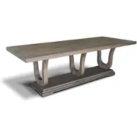 Casa Padrino Table de salle à manger de luxe en bois massif H. 77 cm - Toutes les couleurs et tailles - Table de salle à manger en bois massif d'aspect rustique