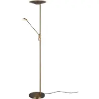 TRIO Lampe de lecture LED en cuivre Brantford