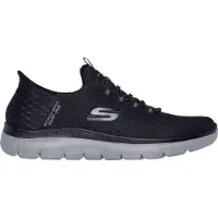 SKECHERS Baskets basses 'Slip-Ins Summits - High Range' anthracite
