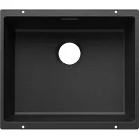 BLANCO SUBLINE 500-U pour composants colorés Evier encastré SILGRANIT anthracite à partir de 60 cm sansd'écoulement à distance
