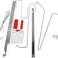 BRILLIANT TOOLS Kit d'ouverture de porte pour automobile 9 pièces - BT511000