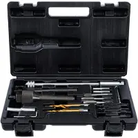 Kraftmann 98297 Kit de démontage et de réparation du filetage des bougies de préchauffage