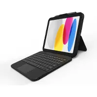 Zagg Tough Keys, QWERTZ, Allemand, Touchpad, Apple, iPad 10th Gen, Noir