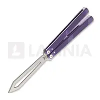 Flytanium Couteau papillon d'entraînement Zenith Trainer 2.0 - Ultra Violet / Stonewash
