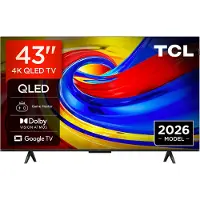 TCL P7L 43P7L TV 109,2 cm (43") 4K Ultra HD Smart TV Wifi Noir 400 cd/m²