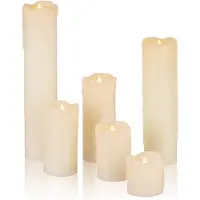 Relaxdays Bougies LED (6x)