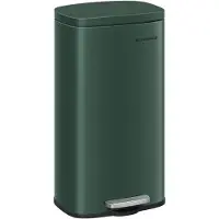 Songmics Treteimer mit Softclose-Deckel, Poubelle, Vert
