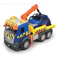 Dickie Toys Dickie Mercedes dépanneuse avec ascenseur + voitures 374-5016