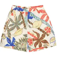 Garcia R260343_short pour femme, couleur tourterelle, taille XS