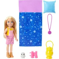 Barbie Poup e Chelsea en camping