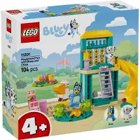 LEGO Bluey s'amuse dans le parc avec Bluey et Chloé - 11201