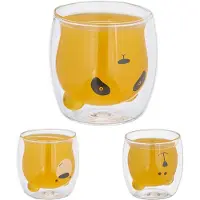 Relaxdays Verres à double paroi, Verres, Transparent
