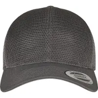 Flexfit Casquette gris foncé / rouge / blanc