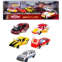 Majorette 60th Anniversary Giftpack Cars 5 Units Rouge Enfants