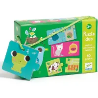 Djeco Puzzle duo Habitat,