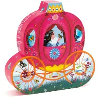 Djeco Puzzle « La calèche d'Élisée »,