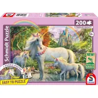 Schmidt Puzzle - SPIELE - La Licorne et ses poulains - 200 pièces - À partir de 8 ans
