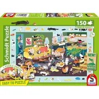 Schmidt Spiele 150 pièces Puzzle Des chats en pagaille
