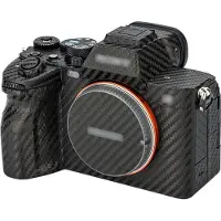 JJC SS A7M4CF Film de protection de la peau contre les rayures, Bouchon d'objectif, Noir