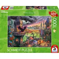 Schmidt Spiele Puzzle 1000 Teile Kinkade Disney Maleficen 58029
