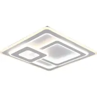 TRIO Plafonnier LED Mita 50 cm sur 50 cm