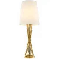 Casa Padrino Lampe de table d'hôtel de luxe Or 18 x 35 x H. 98 cm - Hotel Collection