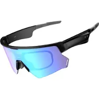 Blackview D2, Lunettes AR, Bleu, Noir