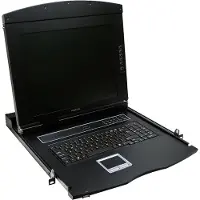 Logilink Console KVM avec écran 17 " et clavier US
