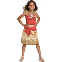 Disney Princess Disney Moana Vaiana Classic Girl Costume Orange 5-6 Years Enfants
