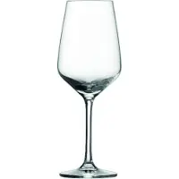 Zwiesel Glas Schott Taste, ensemble de 6 verres à vin blanc, avec indicateur de volume (0,1 + 0,2 L), verre à vin, gobelet à vin, verre, 356 ml, référence 116955