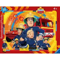 Ravensburger 6114 Feuerwehrmann Sam Sam, der Feuerwehrmann Puzzle 33 Teile