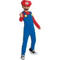 Disguise Nintendo Super Mario De Luxury Junior Costume Bleu 4-6 Years
