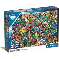 Clementoni CLE puzzle 1000 Compact DC Com.JusticeLeague 39863