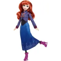 Disney Frozen Articulated Anna With Accessories Doll Violet Enfants