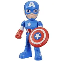 Spidey and his Amazing Friends Supersized Captain America Speelfiguur