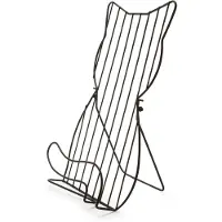 Kikkerland Chat Livre de Cuisine Stan Support de Livre de Recettes en mtal pour Comptoir de Cuisine Support de Livre de Cuisine Support dcorati