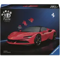 Ravensburger Ferrari Sf 90 Stradale 3d Puzzle 108 Pieces Rose Enfants