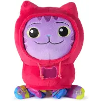 Gabby's Dollhouse La Maison de Gabby, DJ Catnip Plus Bouge et Grogne, 25 cm