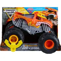 Monster Jam MNJ VHC Rev n Roar El Toro Loco GML, Monster Truck, 3 ans/ans, Plastique, Noir, Orange