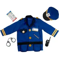 Melissa & Doug Déguisement - Agent de police-Set - 8 Parties - - 3-6 ans (98-116) - Costumes