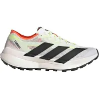Adidas - Chaussures de trail - Terrex Agravic Speed 2 W Cloud White/Core Black/Semi Impact Orange pour Femme - Taille 39 1/3 - Blanc