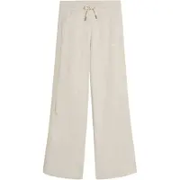 Puma Her Wide Leg Sweat Pants Beige XS Femme